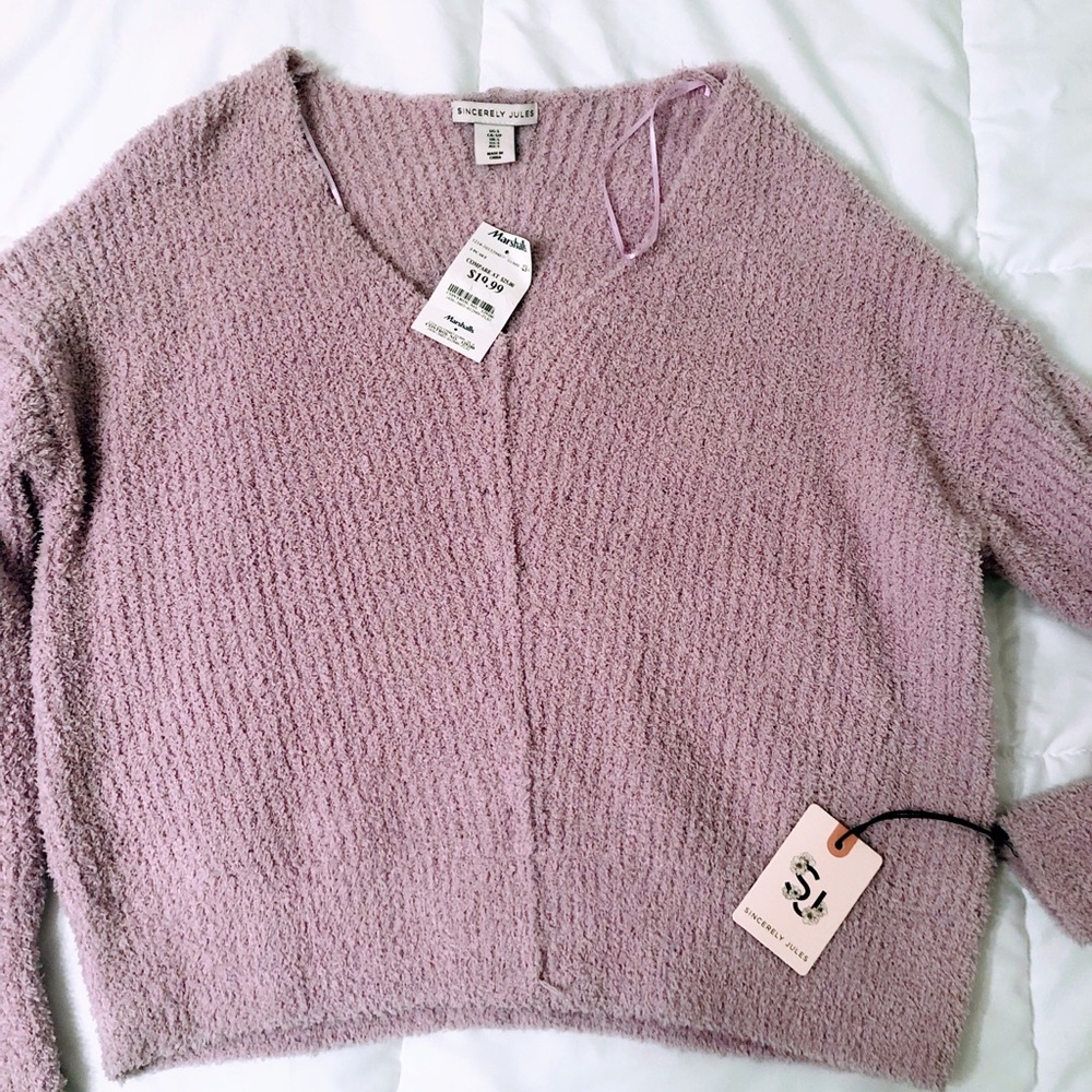 NEW WITH TAGS Lavender Cozy Sweater